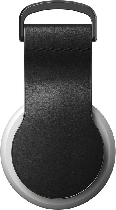 Nomad AirTag Leather Loop 90 degrees Black