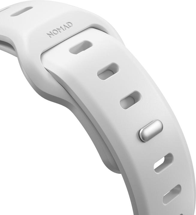 Immagine prodotto Nomad Sport Band Slim 42/44/45/49mm Bianco (45 mm, 44 mm, 42 mm, 49 mm, Materiale sintetico)