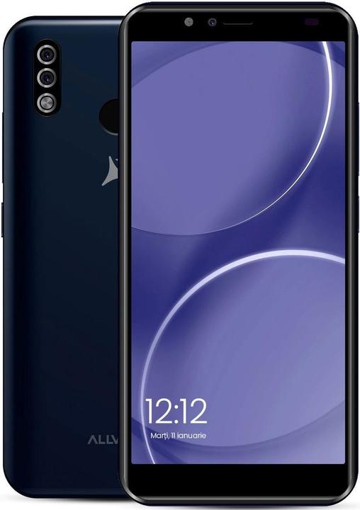 Actual product image Allview A30 PLUS Cobalt Mėlyna, 6 ", LCD IPS, 720x1440, Cortex A7, Internal RAM 2 GB, 32 GB, Micro S (32 GB, Navy, 6", Dual SIM, 3G)