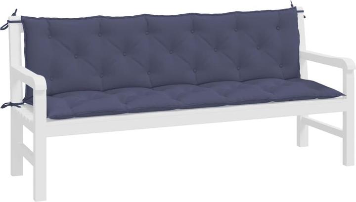 Produktbild VidaXL Gartenbank-Auflagen 2 Stk. O x ford-Gewebe (180 x 50 x 7 cm)