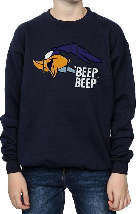 Looney Tunes Jungen Beep Beep Road Runner Sweatshirt aus Baumwolle