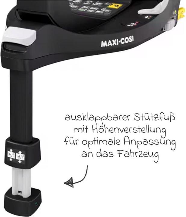 Produktbild Maxi-Cosi Babyschalen 3in1 Babyschale & Reboarder-Set FamilyFix (Babyschale, ECE R129/i-Size Norm)