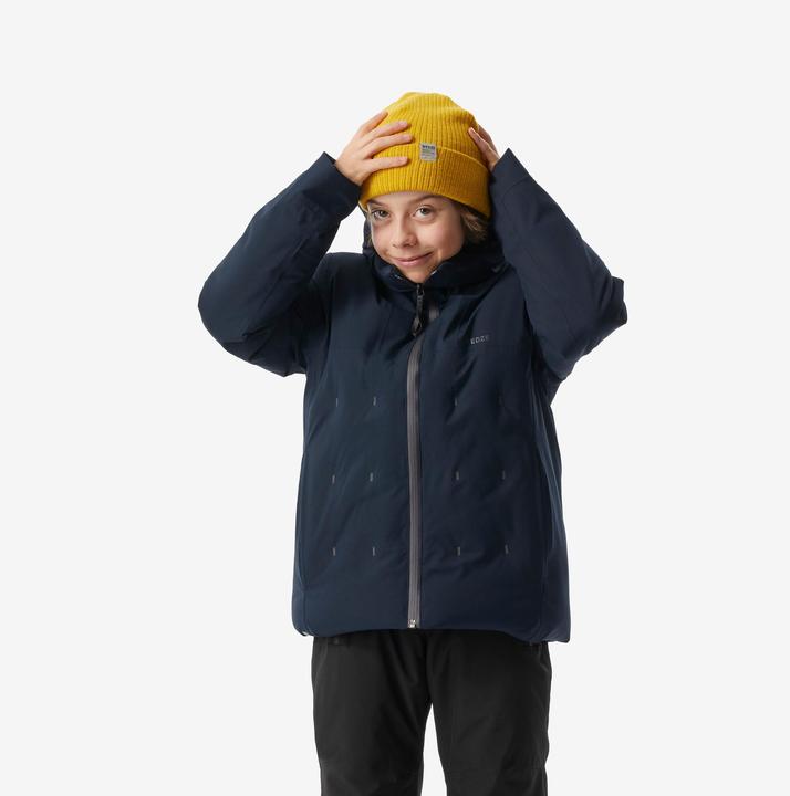 Produktbild Wedze Skijacke Kinder wattiert warm und wasserdicht - 500 blau (164)