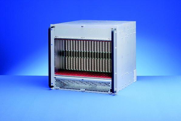 Produktbild Schroff 10 HE, 21 Slot, mit Rear I/O - BGT 10HE 84TE 21SL VME64X V2 (10 HE, 19 Zoll Rack)