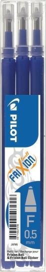 Actual product image Pilot FriXion Refill Set à 3 (Refill, Blue, 0.25 mm)