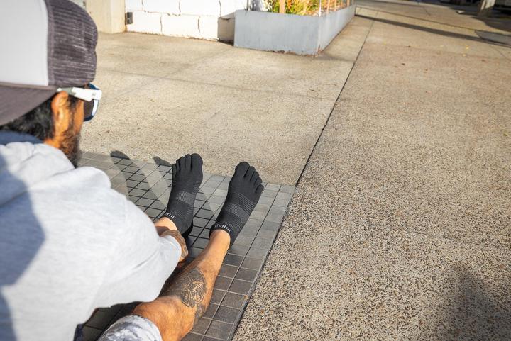 Actual product image Injinji Run Lightweight No-Show (S)