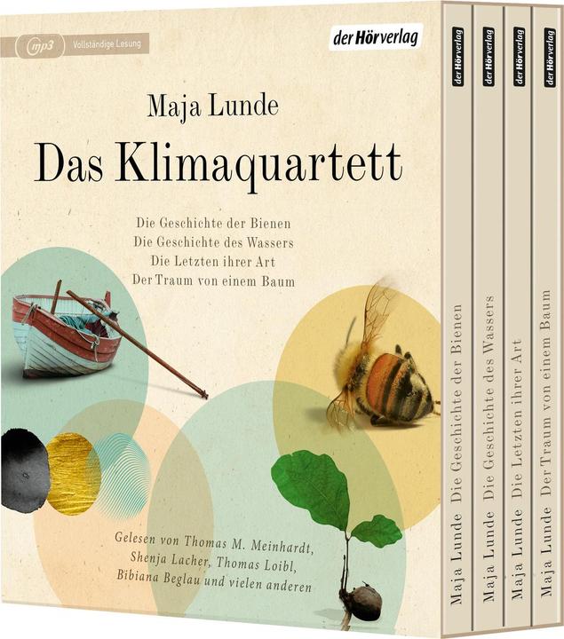 Il quartetto del clima (Maja Lunde, Benito Bause, Susanne Schroeder, Katja Bürkle, Battere Himmelstoss, Christiane Pearce-Blumhoff, Meike Droste, Ursel Allenstein, Shenja Lacher, Markus Fennert, Tommaso Loibl, Thomas M. Meinhardt, Bibiana Beglau, Tedesco)