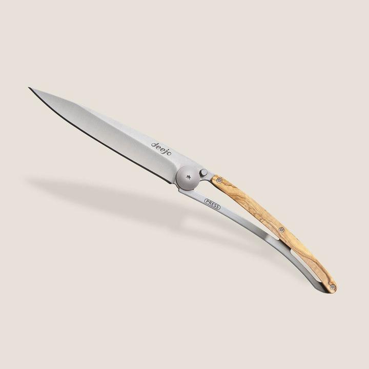 Image du produit Deejo Couteau de poche en bois d'olivier 27g (8 cm)