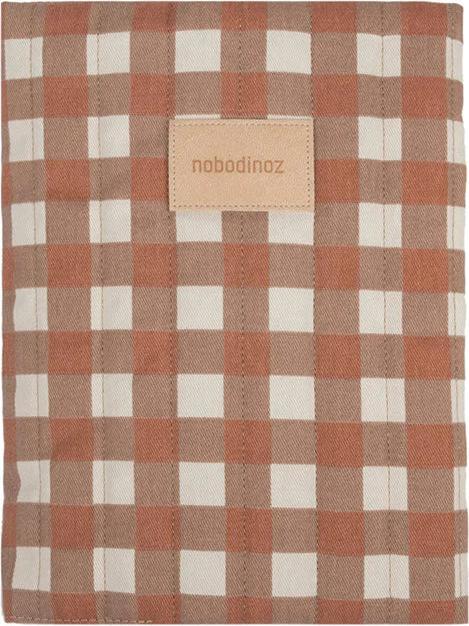Produktbild Nobodinoz Gesundheitsheft Hülle Hyde Park Terracotta Checks