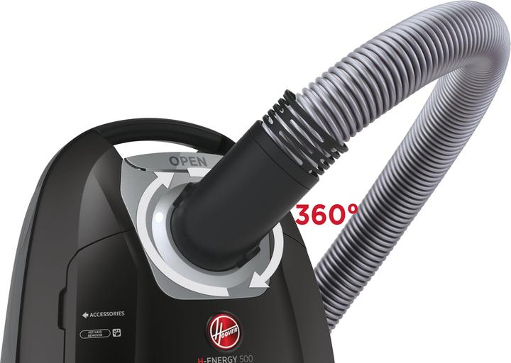 Productafbeelding Hoover HE520PET - Stofzuiger met zak Pet - 3,5 l