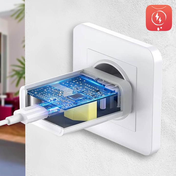 Image du produit Huawei HW-100400E00 Adaptateur secteur USB Super Charge + câble USB-C (40 W)