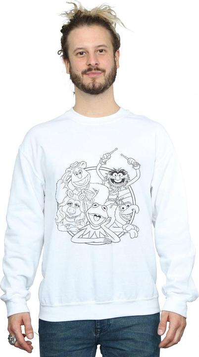 Produktbild Disney The Muppets Group Line Art Sweatshirt (5XL)