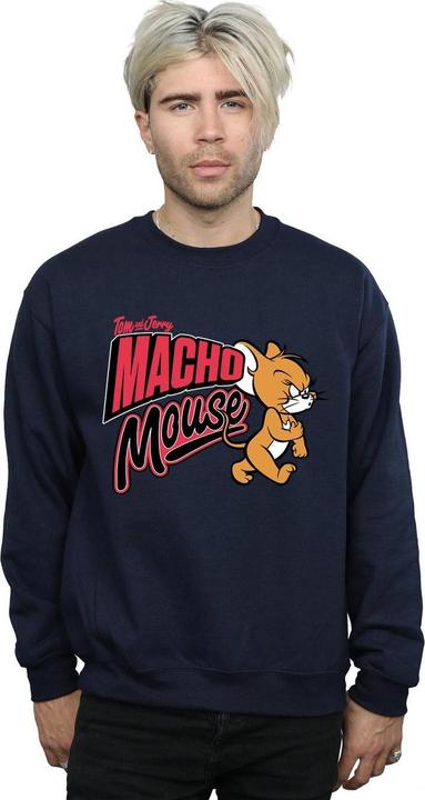Actual product image Tom & Jerry Mens Macho Mouse Sweatshirt (3XL)