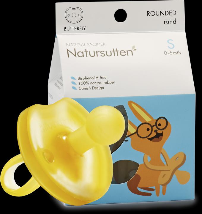 Natursutten Organic Soother Butterfly Cherry Shape S 0-6 months (up to 6 M.)