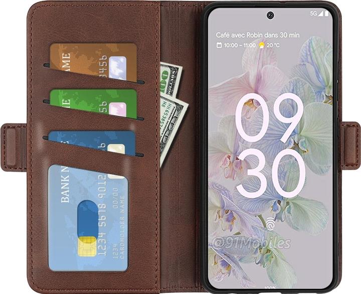 Produktbild Screenguard Google Pixel 6a CardLounge Lederhülle (Google Pixel 6a)