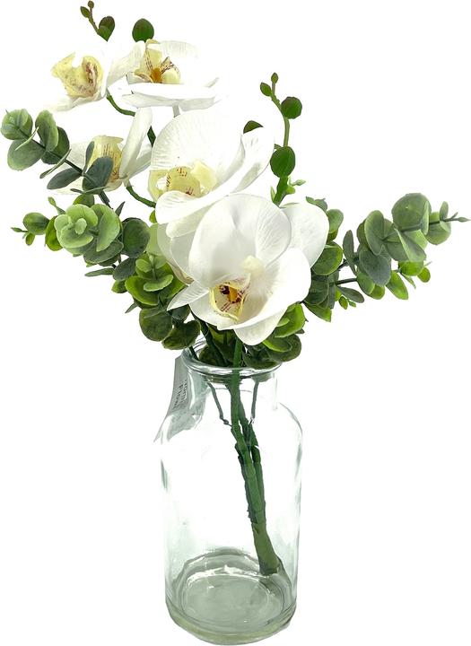 NTK-Collection Kunstblume Orchidee in Vase (37 cm)