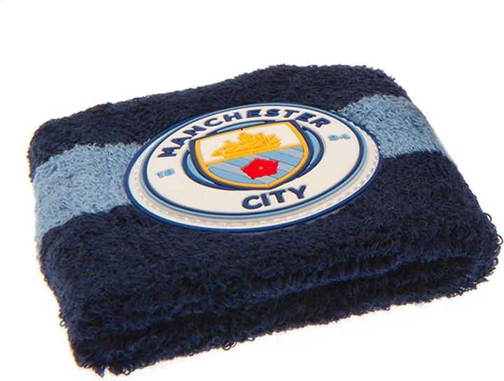 Produktbild Manchester City FC Adult Crest Baumwollarmband (2er Pack)