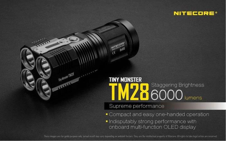 Image du produit Nitecore TM28 - 6000 lumens (14.20 cm, 6000 lm)