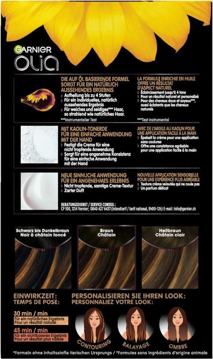 Image du produit Garnier Olia (1 Pour les cheveux bruns)