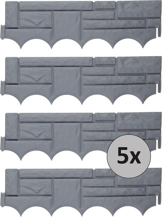 Actual product image HTI-Living Stone-look bed edging (1160 cm)