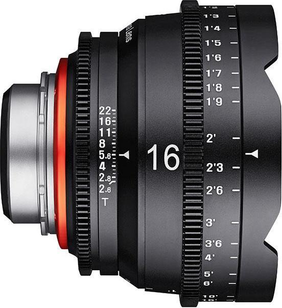 Produktbild Samyang XEEN 16mm T2.6 FF Cine Canon (Canon EF, APS-C / DX, Vollformat, Micro Four Thirds)