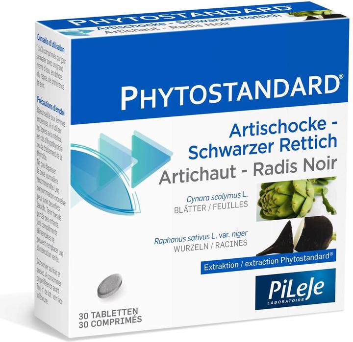 Phytostandarts Artischocke - Schwarzer Rettich Tablette (30 Stück, Tabletten, 35 g)