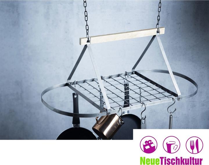 Produktbild neuetischkultur Hängegitter für Töpfe und Pfannen (Metall)