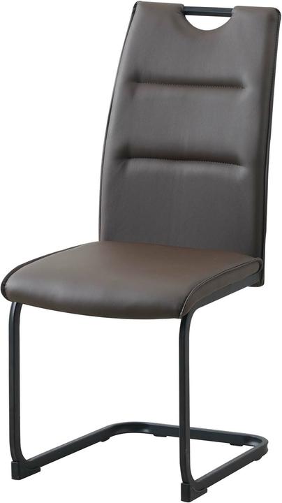 Produktbild HTI-Line Schwingstuhl 4er Set PU braun