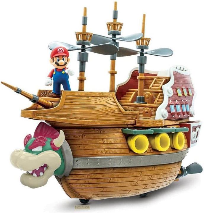 Produktbild Jakks Pacific Super Mario 2.5 Inch Deluxe Bowser"s Ship Playset