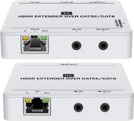Image du produit LevelOne Kit extender HDMI over cat.5/6 4K 50 mètres