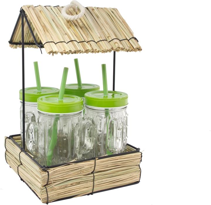 Produktbild neuetischkultur Trinkbecher 4 Stück mit Hütte (0.30 l)