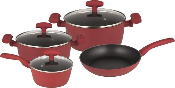 Actual product image Michelino Cooking pot set 7 pieces (24 cm, Pot, Aluminium)