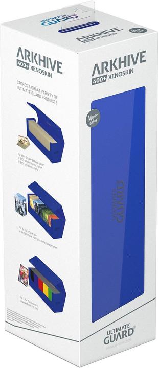 Produktbild Ultimate Guard Kartenbox XenoSkin Arkhive Monocolor 400+ Blau