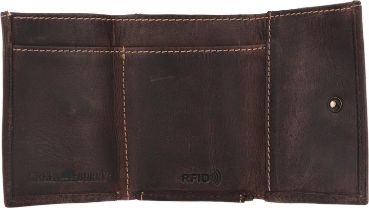 Immagine prodotto Greenburry Portafoglio Tornado con protezione RFID in pelle 9,5 cm