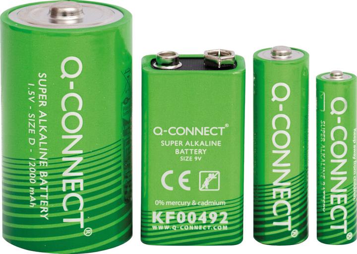 Actual product image Q-Connect Alkaline (2 pcs., C, 5700 mAh)