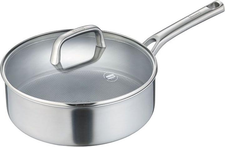 Actual product image Berndes Braising pan with glass lid (28 cm, Casserole + Stewpot, Stainless steel)