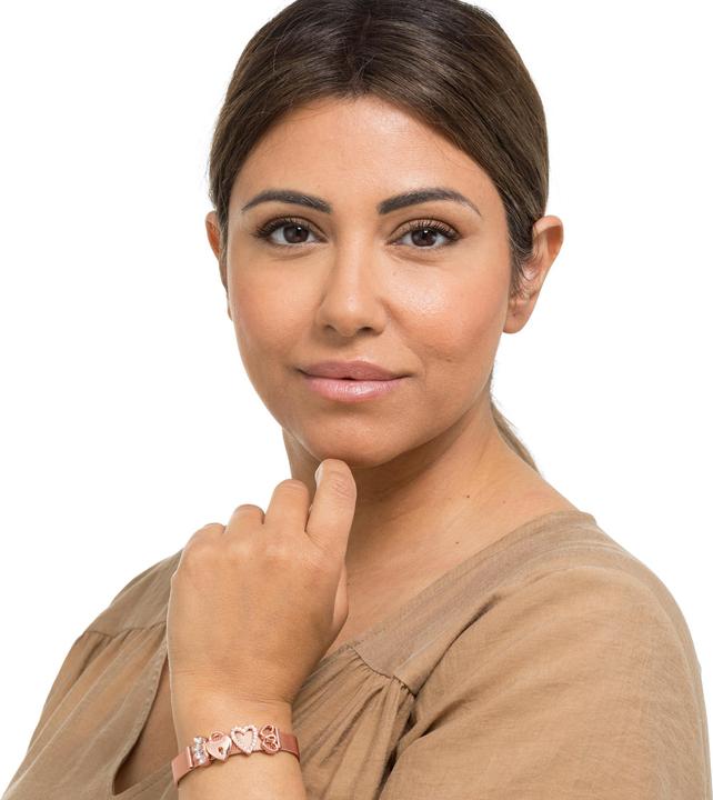 Immagine prodotto Heideman Bracciale a rete lucidato (100% acciaio inossidabile)
