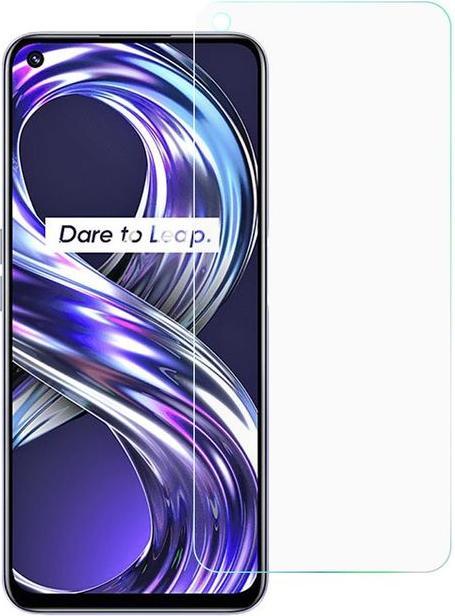 Actual product image MU Budget Protective glass screen protector (1 Piece, Realme 8i)