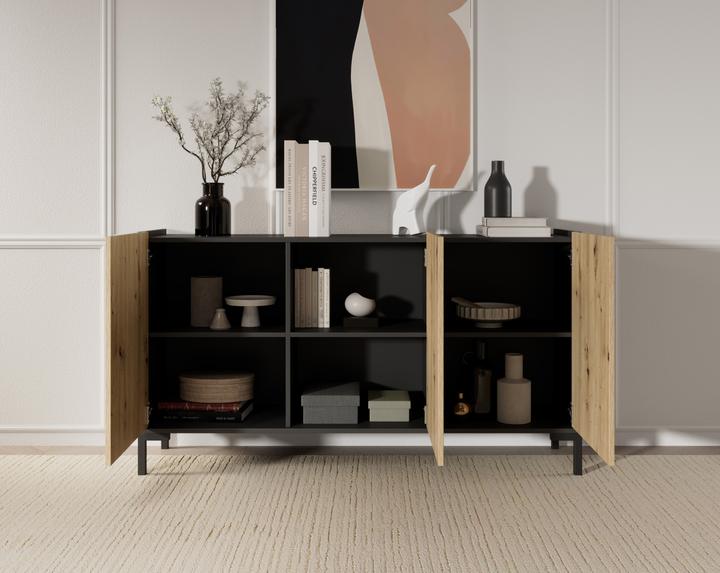 Produktbild ADRK Furniture Niedrige Kommode Larista (100 x 40 x 84 cm)