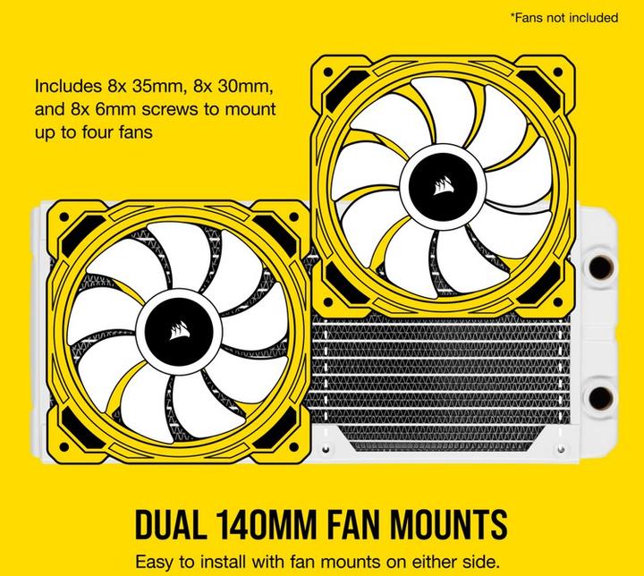 Produktbild Corsair Hydro X Series XR5 280 (140 mm)