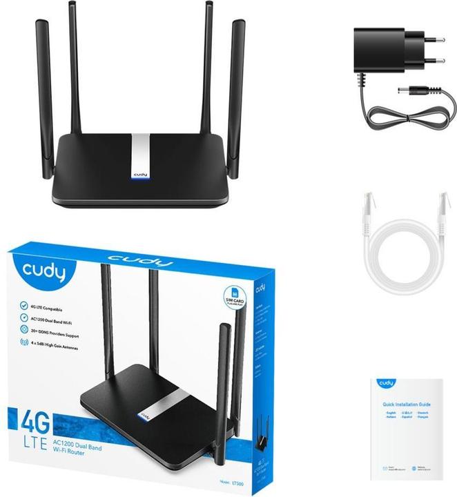 Actual product image Cudy LT500 Outdoor