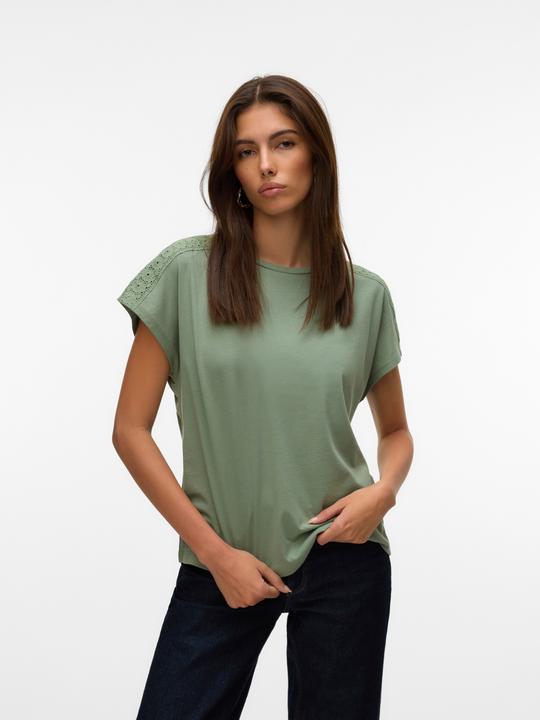 Immagine prodotto Vero Moda Vmemmy Ss Lace Tape Top Jrs Ga Noos (S)