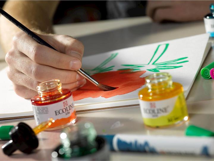 Actual product image Talens Ecoline (A4, Special ruling, Hardcover)