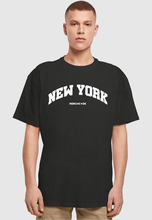 Actual product image Merchcode New York Wording - Heavy Oversize Tee - 116375 (3XL)