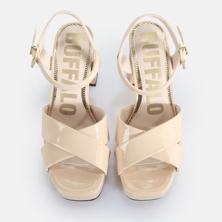 Actual product image Buffalo heels cherry cross (40)