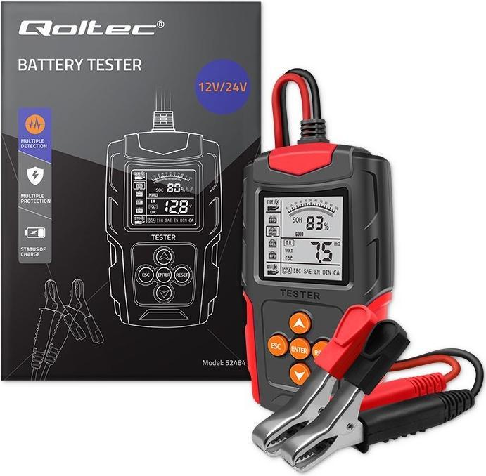 Image du produit Qoltec LCD-Digital-Batterietester