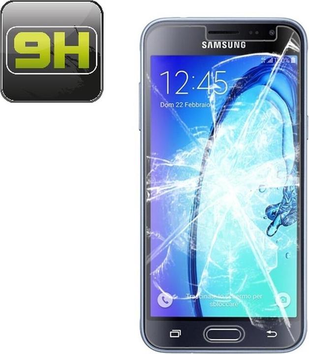 Actual product image Protectorking 6x real tempered 9H armoured glass 3D CLEAR (6 Piece, Samsung Galaxy J3)