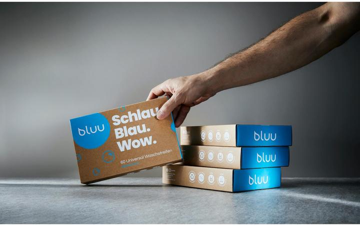 Actual product image bluu Universal washing strips (60 Washing cycles, Washcloths)