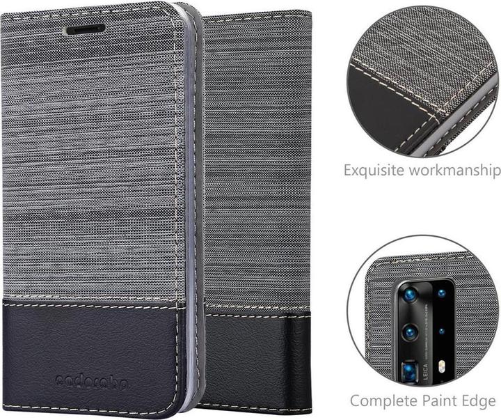 Image du produit Cadorabo Couverture look jeans Book (Huawei P40 Pro+)