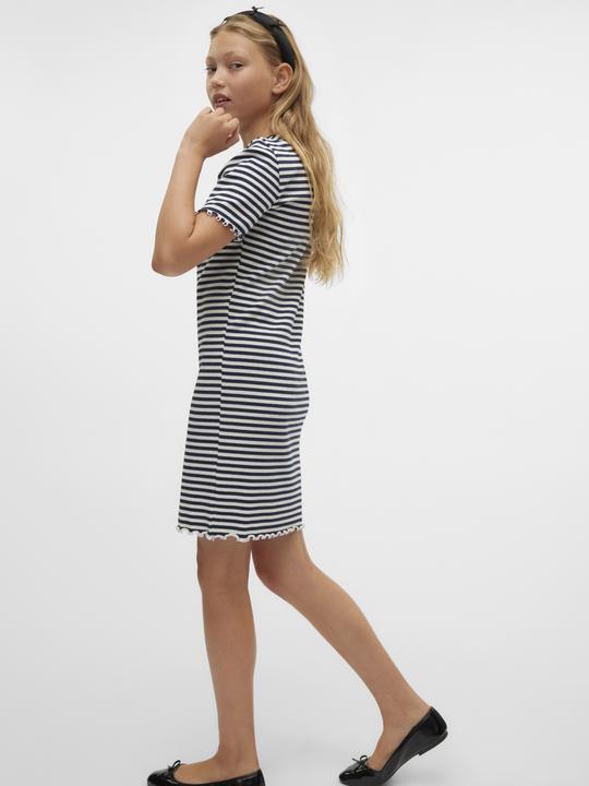 Actual product image Vero Moda Vmvio Ss Stripe Short Dress Jrsgirl Noos (164)